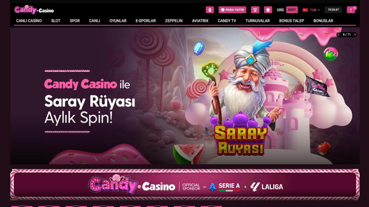 Candy Casino güncel giriş adresi